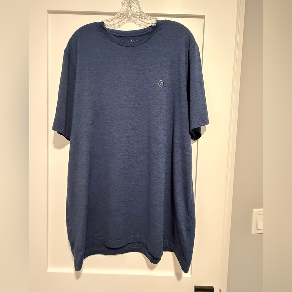 Travis Mathew Blue Short Sleeve Tee Relaxed Fit, Size XXL